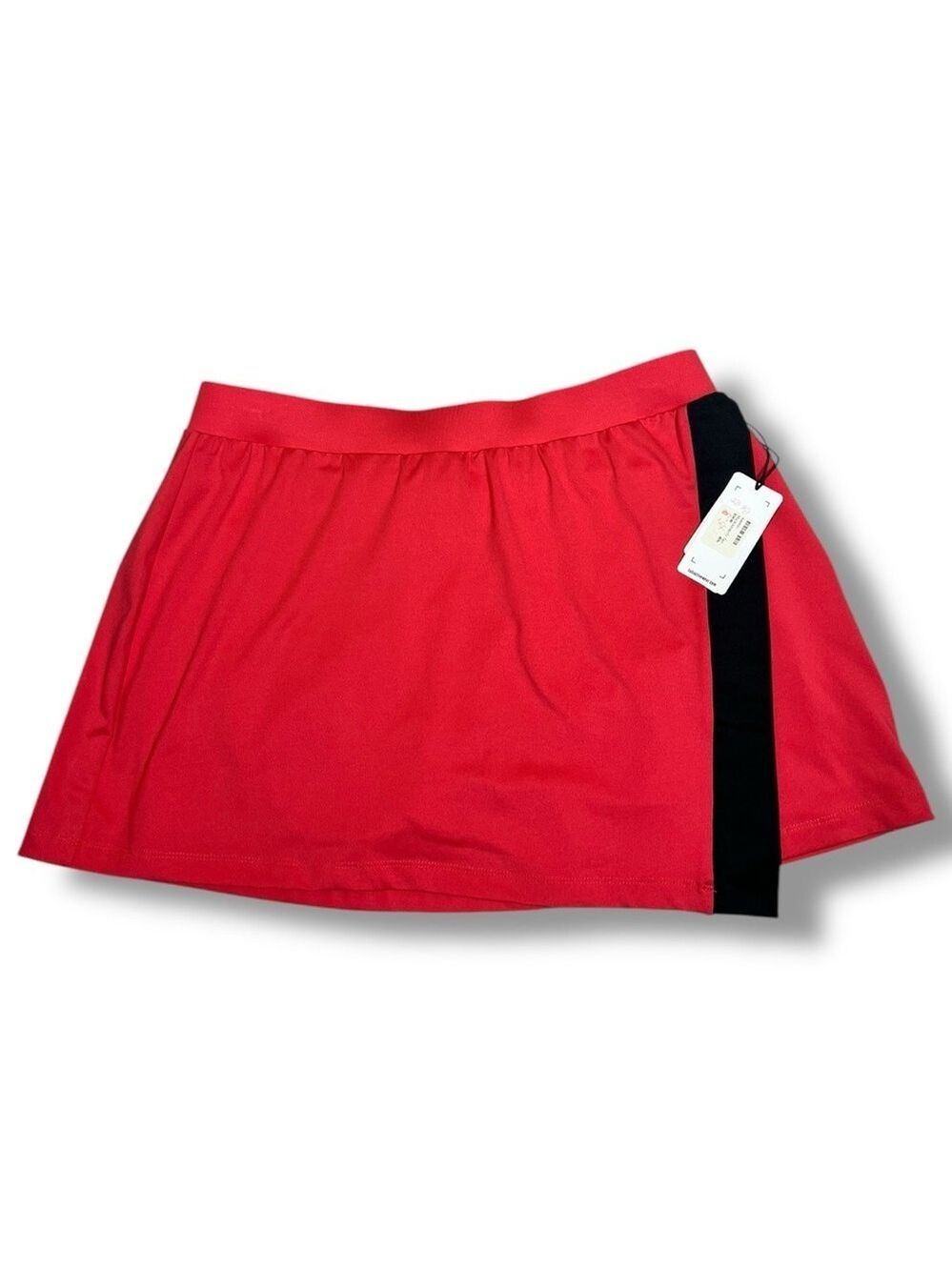 Tail Women’s 13.5” Mock Wrap Front Tennis Skirt Rouge Size Large